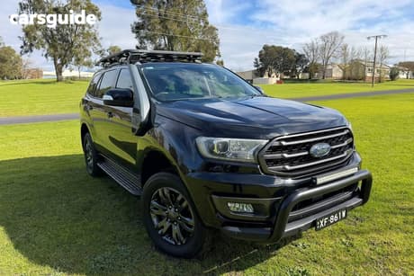Black 2021 Ford Everest Wagon Trend (4Wd)