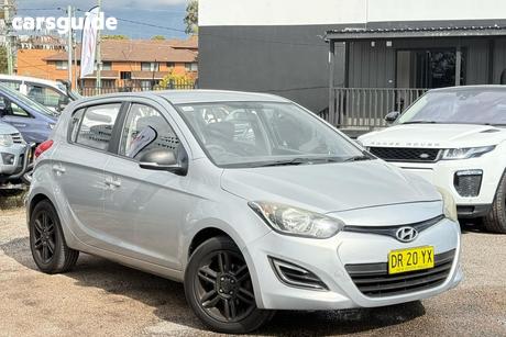 Silver 2012 Hyundai I20 Hatchback Active
