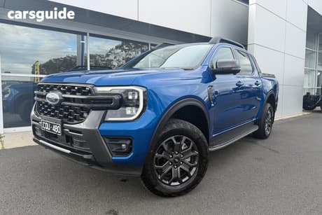 Blue 2024 Ford Ranger Double Cab Pick Up Wildtrak 2.0 (4X4)