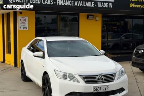 White 2012 Toyota Aurion Sedan At-X