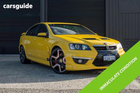 Yellow 2012 HSV Clubsport Sedan R8 R