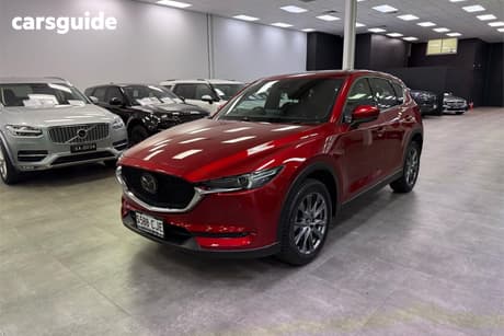 Red 2020 Mazda CX-5 Wagon Akera (4X4)
