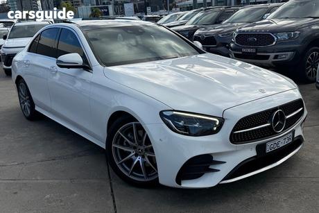 White 2021 Mercedes-Benz E200 Sedan