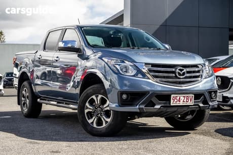 Blue 2019 Mazda BT-50 Dual Cab Utility Xtr (4X4) (5Yr)