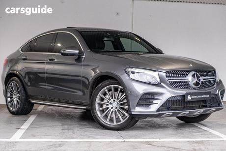 Grey 2016 Mercedes-Benz GLC250 Coupe 250