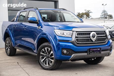 Blue 2026 GWM Cannon Dual Cab Utility Lux (4X4)