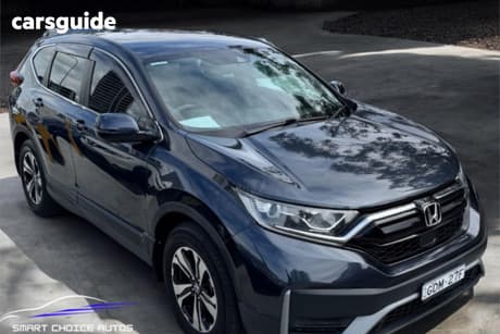 Blue 2021 Honda CR-V Wagon Vti (2Wd) 5 Seats