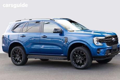 Blue 2025 Ford Everest Wagon Sport (4Wd)