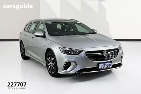 Silver 2018 Holden Commodore Sportswagon Rs