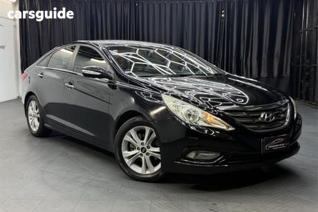 Black 2010 Hyundai I45 Sedan Elite