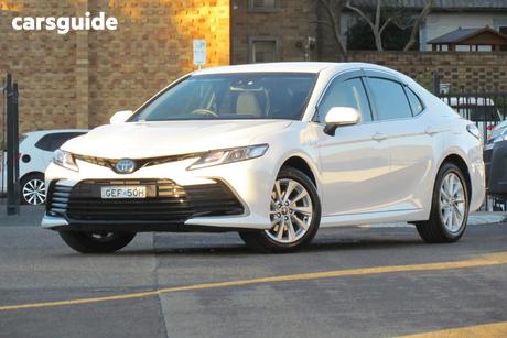 White 2022 Toyota Camry Sedan Ascent