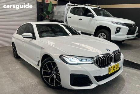 White 2022 BMW 530D Sedan M Sport Lci