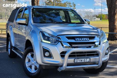 Silver 2018 Isuzu D-MAX Crew Cab Utility Ls-U Hi-Ride (4X2)