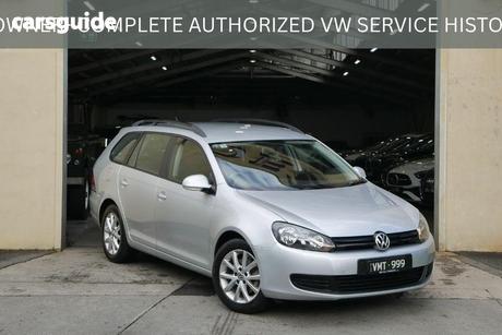 Silver 2012 Volkswagen Golf Wagon 90 Tsi Trendline