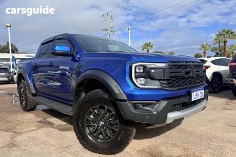 Blue 2024 Ford Ranger Double Cab Pick Up Raptor 3.0 (4X4)