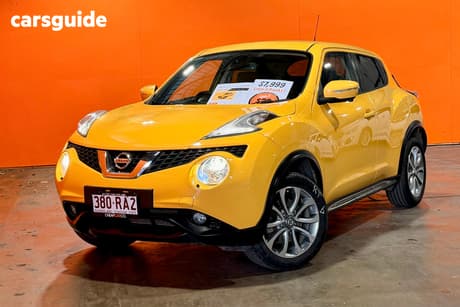 Yellow 2015 Nissan Juke Wagon Ti-S (Fwd)