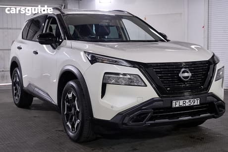 White 2024 Nissan X-Trail Wagon N-Trek (2Wd)