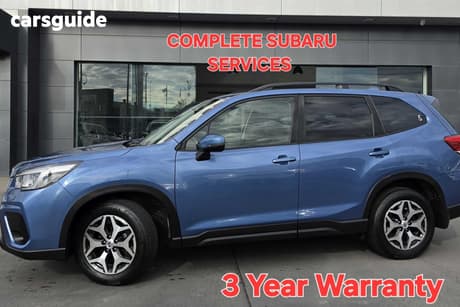 Blue 2020 Subaru Forester Wagon 2.5I (Awd)