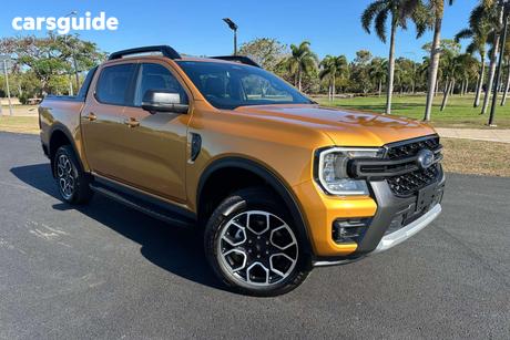 Yellow 2025 Ford Ranger Double Cab Pick Up Wildtrak 3.0 (4X4)