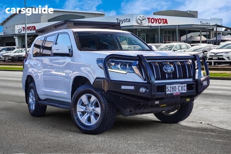 White 2020 Toyota Landcruiser Prado Wagon Gxl