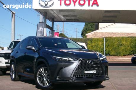 Grey 2025 Lexus NX350H Wagon Sports Luxury Hybrid 2Wd