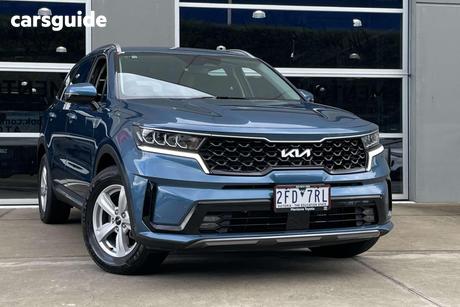 Blue 2022 Kia Sorento Wagon S 7 Seat