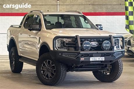 White 2023 Ford Ranger Double Cab Pick Up Wildtrak 2.0 (4X4)