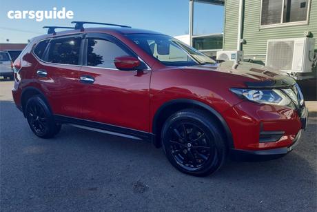 Red 2017 Nissan X-Trail Wagon Ts (4Wd)