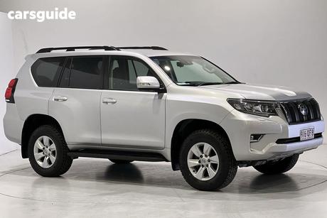 Silver 2023 Toyota Landcruiser Prado Wagon Gxl