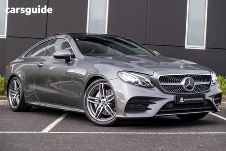 Grey 2017 Mercedes-Benz E220 Coupe D