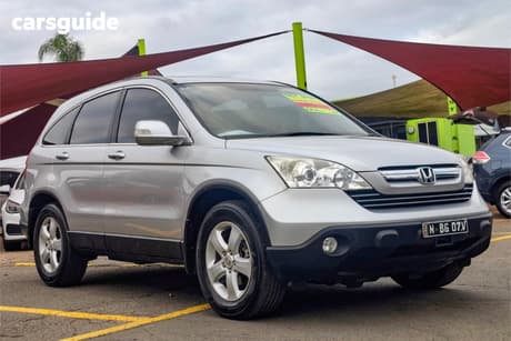 Silver 2008 Honda CR-V Wagon (4X4) Sport
