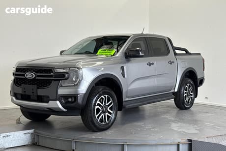 Silver 2022 Ford Ranger Double Cab Pick Up Sport 2.0 (4X4)