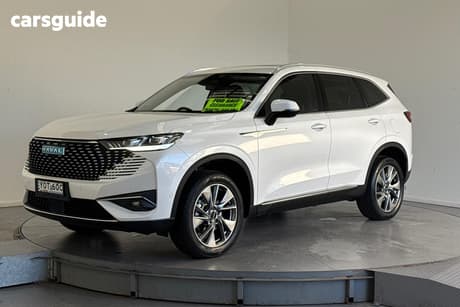 White 2023 GWM Haval H6 Wagon Ultra Hybrid
