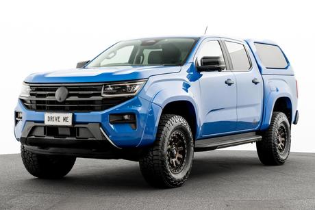 Blue 2023 Volkswagen Amarok Dual Cab Utility Style Tdi600 4Motion