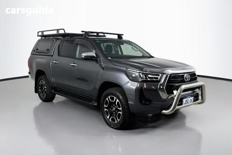 Silver 2022 Toyota Hilux Ute Tray SR5
