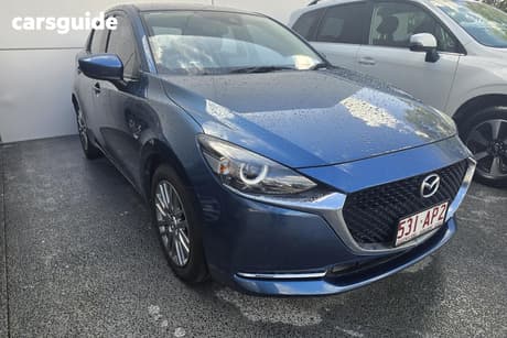 Blue 2020 Mazda 2 Hatchback G15 Evolve