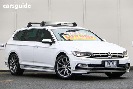 White 2016 Volkswagen Passat Wagon 132 Tsi Comfortline