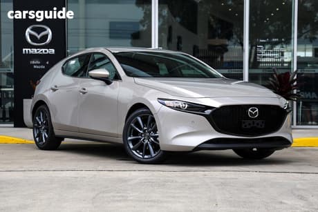 Beige 2026 Mazda Mazda3 Hatchback G20 Touring Vision