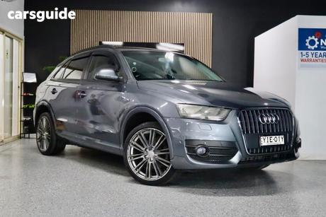 Grey 2013 Audi Q3 SUV TFSI