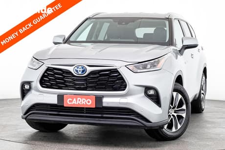 Silver 2024 Toyota Kluger Wagon Gxl Hybrid Awd