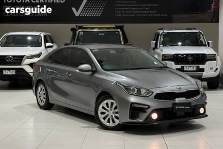 Grey 2021 Kia Cerato Sedan S