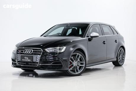Black 2014 Audi S3 Hatchback Sportback 2.0 Tfsi Quattro