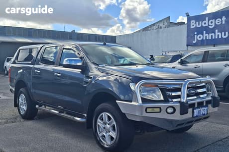 Grey 2015 Ford Ranger Dual Cab Utility Xlt 3.2 (4X4)