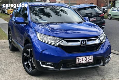 Blue 2017 Honda CR-V Wagon Vti-Lx (Awd)
