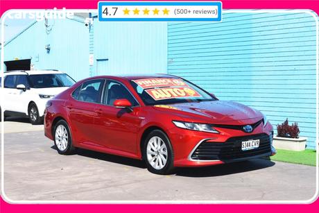 Red 2023 Toyota Camry Sedan Ascent