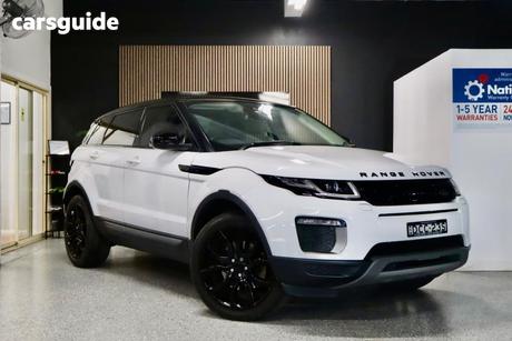 White 2015 Land Rover Evoque SUV TD4 150 SE LV MY16
