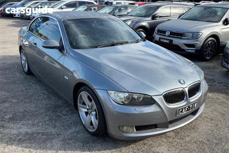 Grey 2009 BMW 325I Convertible 25I