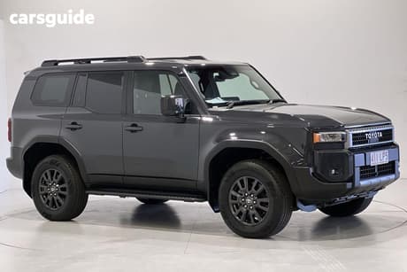 Grey 2024 Toyota Landcruiser Prado Wagon Gxl