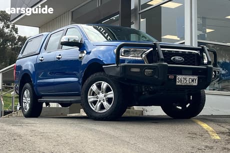Blue 2022 Ford Ranger Double Cab Pick Up Xlt 2.0 (4X4)