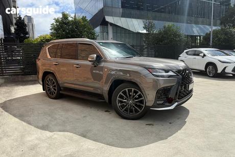 Grey 2025 Lexus LX600 Wagon F Sport